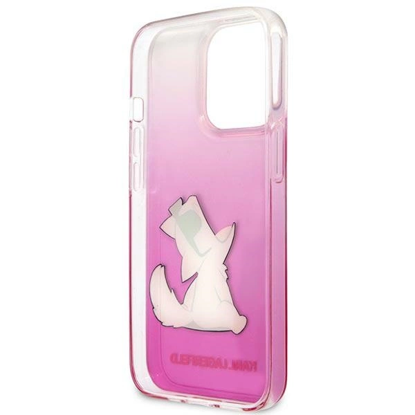Karl Lagerfeld KLHCP14LCFNRCPI iPhone 14 Pro 6.1 "hardcase pink / pink Choupette Funeng