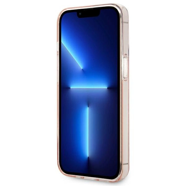 Karl Lagerfeld KLHCP14LHKLSPCP iPhone 14 Pro 6.1 "hardcase pink / pink Mono Vertical Stripeeng