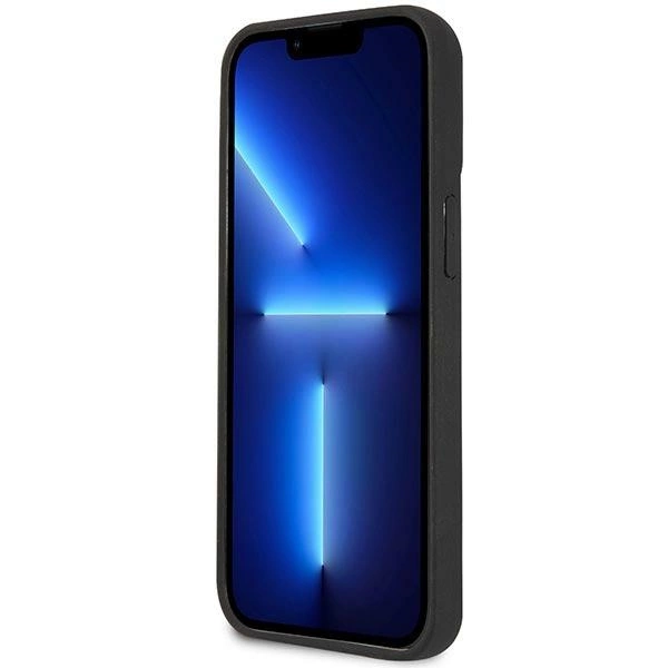 Karl Lagerfeld KLHCP14LKH3DBK iPhone 14 Pro 6.1 "black / black hardcase 3D Rubber Karl`s Headeng