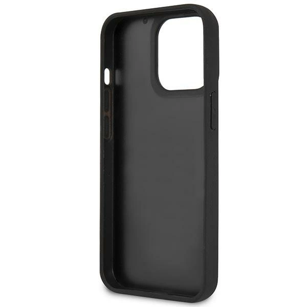 Karl Lagerfeld KLHCP14LKH3DBK iPhone 14 Pro 6.1 "black / black hardcase 3D Rubber Karl`s Headeng
