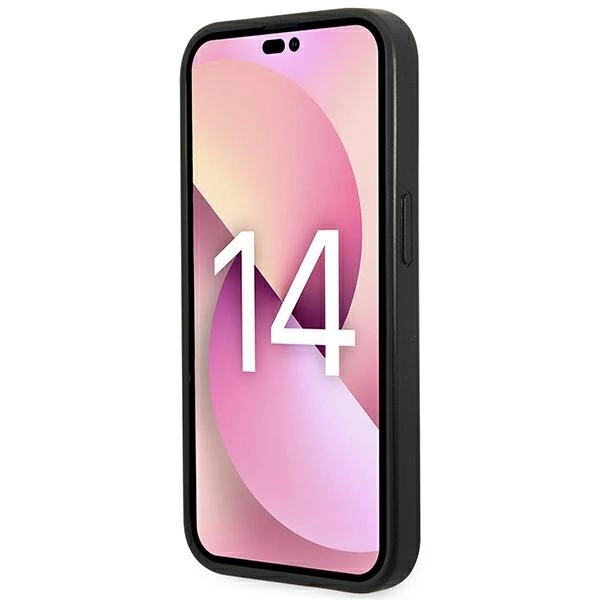 Karl Lagerfeld KLHCP14LPGKLSKG iPhone 14 Pro 6.1 "hardcase gray / gray Monogram Stripeeng