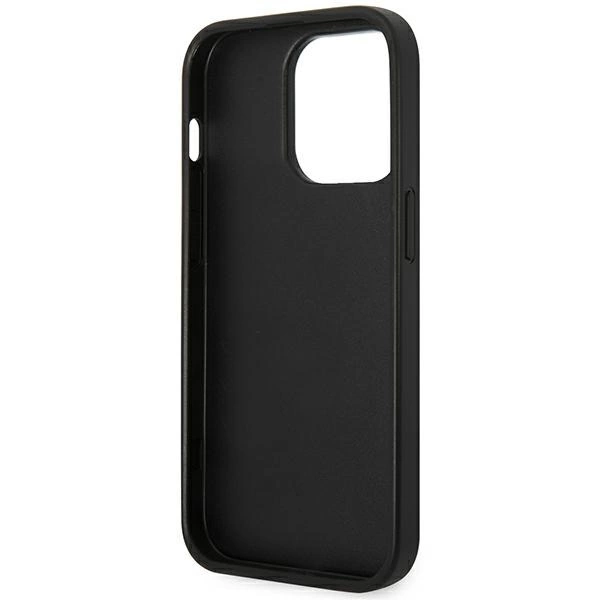 Karl Lagerfeld KLHCP14LPGKLSKG iPhone 14 Pro 6.1 "hardcase gray / gray Monogram Stripeeng