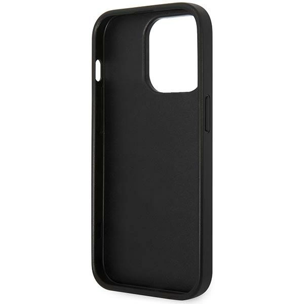 Karl Lagerfeld Monogram Stripe iPhone 14 Pro Case - Greeneng