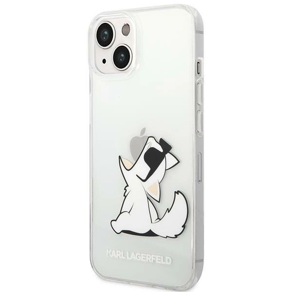 Karl Lagerfeld KLHCP14MCFNRC iPhone 14 Plus 6.7 "hardcase clear / transparent Choupette Funeng