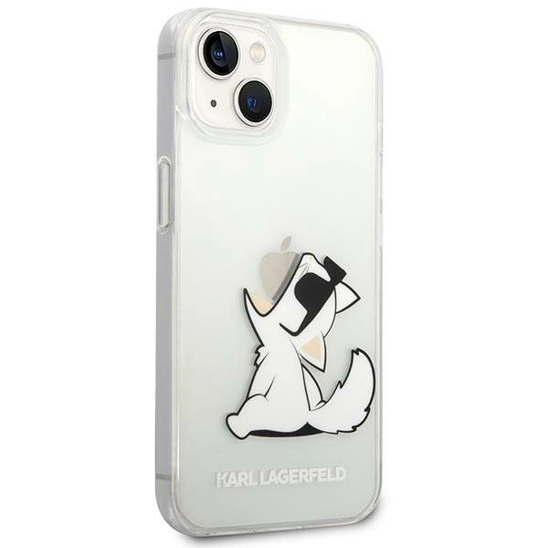 Karl Lagerfeld KLHCP14MCFNRC iPhone 14 Plus 6.7 "hardcase clear / transparent Choupette Funeng