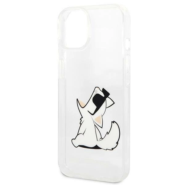 Karl Lagerfeld KLHCP14MCFNRC iPhone 14 Plus 6.7 "hardcase clear / transparent Choupette Funeng