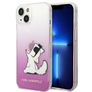 Karl Lagerfeld KLHCP14MCFNRCPI iPhone 14 Plus 6.7 "hardcase pink / pink Choupette Funeng