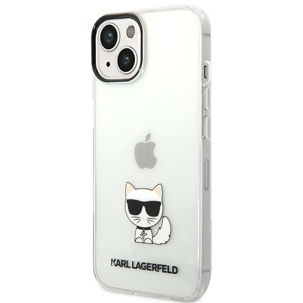 Karl Lagerfeld KLHCP14MCTTR iPhone 14 Plus 6.7 "hardcase clear / transparent Choupette Bodyeng