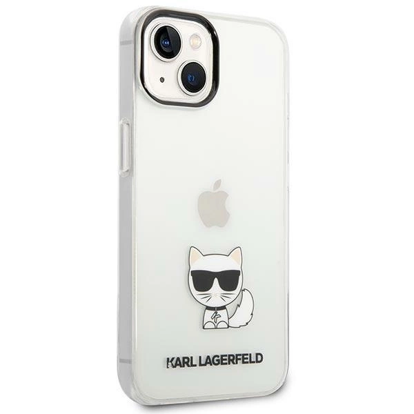 Karl Lagerfeld KLHCP14MCTTR iPhone 14 Plus 6.7 "hardcase clear / transparent Choupette Bodyeng