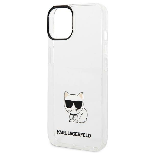 Karl Lagerfeld KLHCP14MCTTR iPhone 14 Plus 6.7 "hardcase clear / transparent Choupette Bodyeng