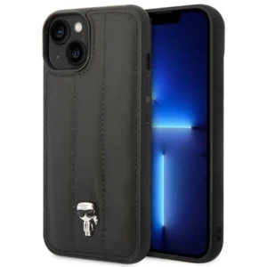 Karl Lagerfeld KLHCP14MPSQPK iPhone 14 Plus 6,7" hardcase czarny/black Puffy Ikonik Pineng