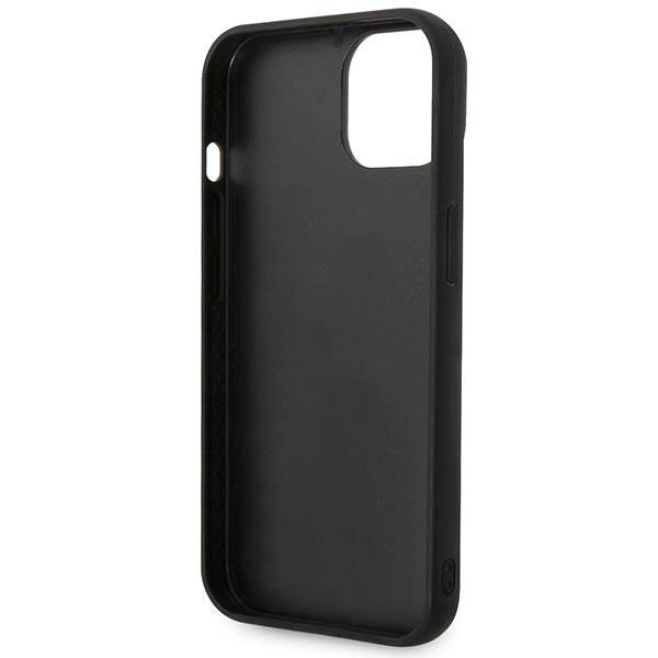 122856_7 Karl Lagerfeld KLHCP14MPSQPK iPhone 14 Plus 6,7" hardcase czarny/black Puffy Ikonik Pineng