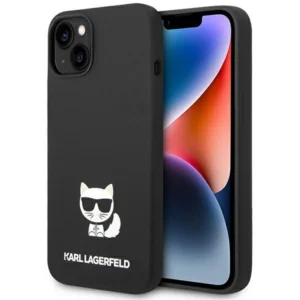 Karl Lagerfeld KLHCP14MSLCTBK iPhone 14 Plus 6.7 "hardcase black / black Silicone Choupette Bodyeng