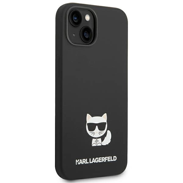 Karl Lagerfeld KLHCP14MSLCTBK iPhone 14 Plus 6.7 "hardcase black / black Silicone Choupette Bodyeng