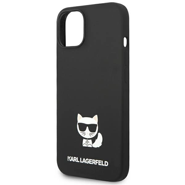 Karl Lagerfeld KLHCP14MSLCTBK iPhone 14 Plus 6.7 "hardcase black / black Silicone Choupette Bodyeng