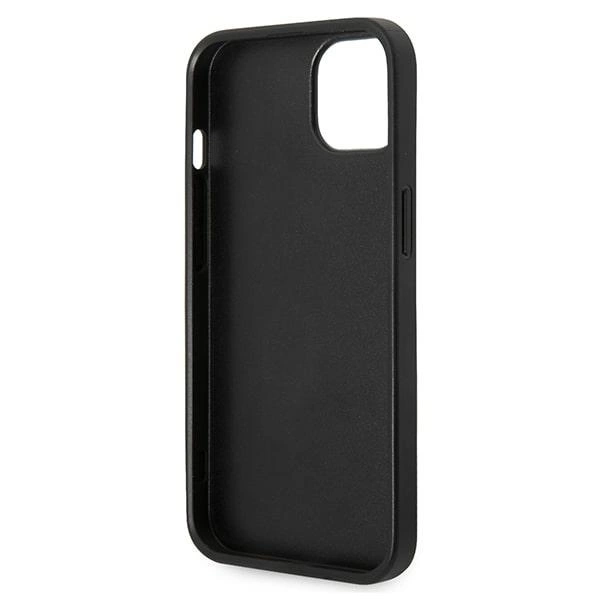 Karl Lagerfeld KLHCP14SG2ELS iPhone 14 6.1 "hardcase silver / silver Glitter Plaque Logoeng