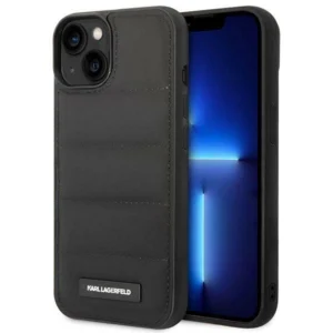 Karl Lagerfeld KLHCP14SPSQAK iPhone 14 6,1" hardcase czarny/black Puffy Elongated Logoeng