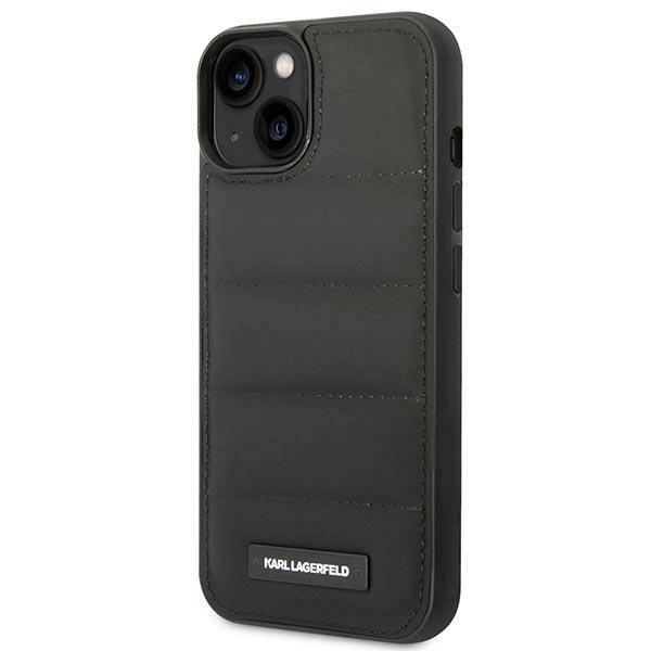 122885_2 Karl Lagerfeld KLHCP14SPSQAK iPhone 14 6,1" hardcase czarny/black Puffy Elongated Logoeng