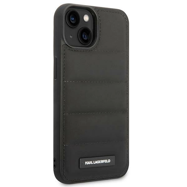 122885_4 Karl Lagerfeld KLHCP14SPSQAK iPhone 14 6,1" hardcase czarny/black Puffy Elongated Logoeng