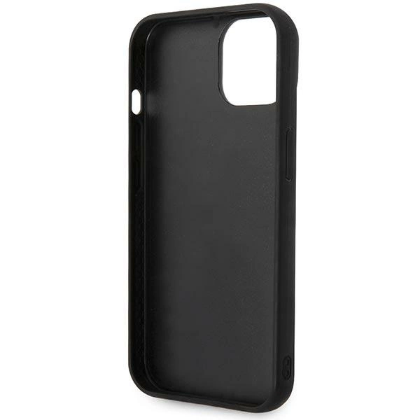 122885_7 Karl Lagerfeld KLHCP14SPSQAK iPhone 14 6,1" hardcase czarny/black Puffy Elongated Logoeng
