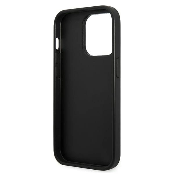 Karl Lagerfeld KLHCP14XG2ELS iPhone 14 Pro Max 6.7 "hardcase silver / silver Glitter Plaque Logoeng