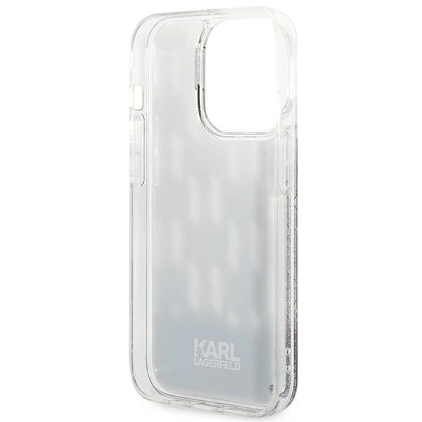 Karl Lagerfeld KLHCP14XLMNMK iPhone 14 Pro Max 6.7 "hardcase black / black Liquid Glitter Monogrameng