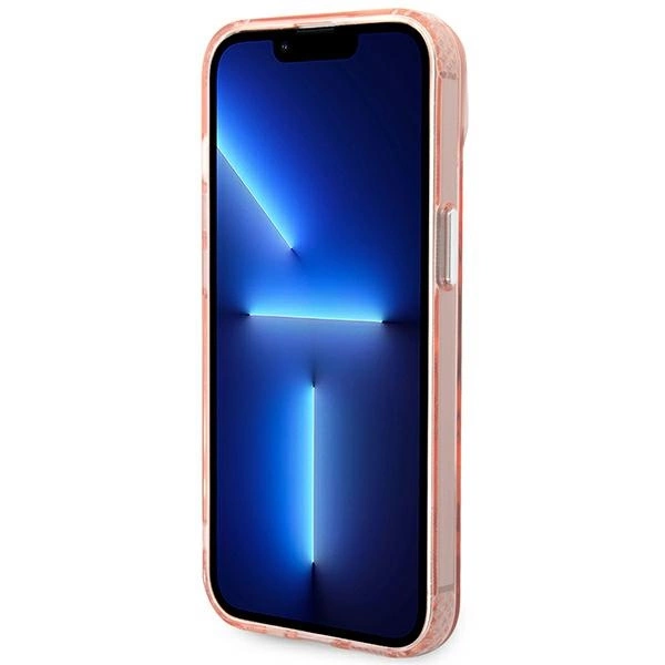 Karl Lagerfeld KLHMP14MHKCP iPhone 14 Plus 6.7 "hardcase pink / pink Karl & Choupette Aluminum Magsafeeng