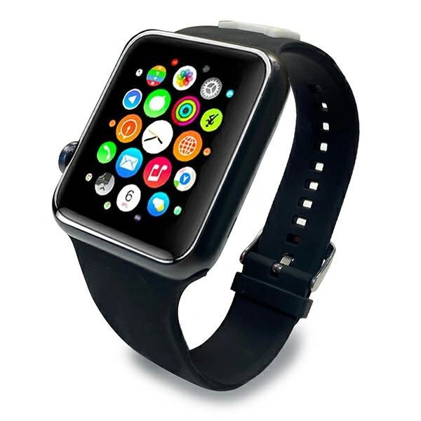 Karl Lagerfeld KLAWLSLCK Apple Watch Strap 42/44 / 45mm black / black strap Silicone Choupette Headseng
