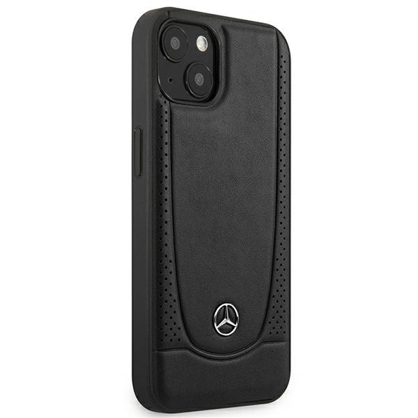 Mercedes MEHCP14MARMBK iPhone 14 Plus 6.7 "black / black hardcase Leather Urbaneng