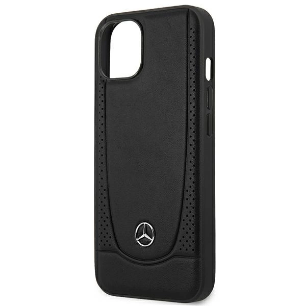 Mercedes MEHCP14MARMBK iPhone 14 Plus 6.7 "black / black hardcase Leather Urbaneng