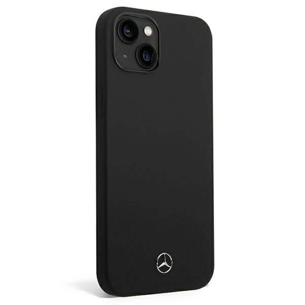 Mercedes Silicone Line case for iPhone 14 Plus - blackeng