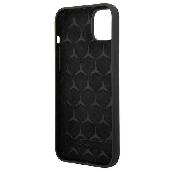 Mercedes Silicone Line case for iPhone 14 Plus - blackeng