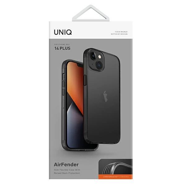 Uniq Air Fender case for iPhone 14 Plus - grayeng