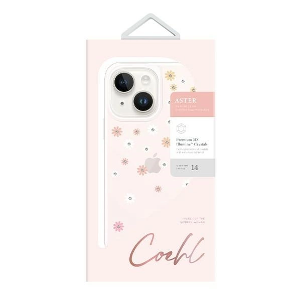 Uniq Coehl Aster case for iPhone 14 Plus - pinkeng