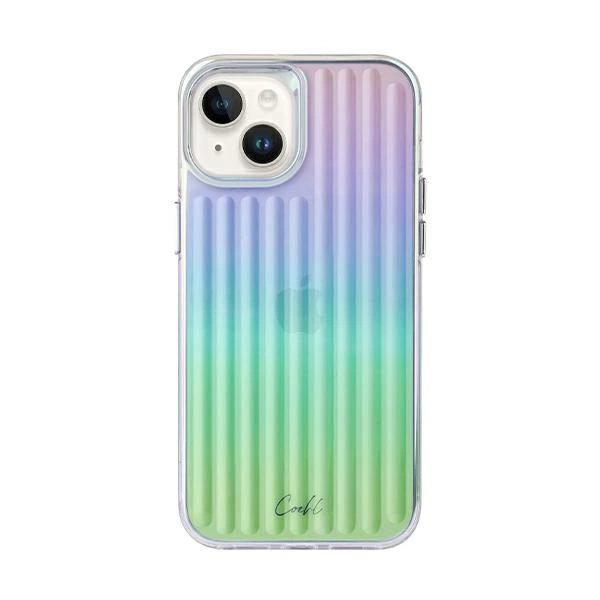 Uniq Coehl Linear case for iPhone 14 Plus - iridescenteng