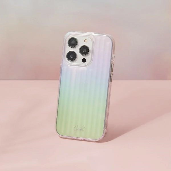 Uniq Coehl Linear case for iPhone 14 Pro - iridescenteng