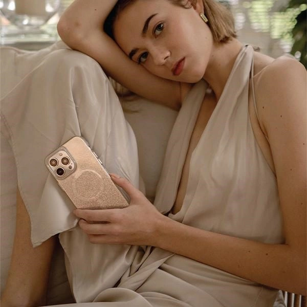 Uniq Coehl Lumino case for iPhone 14 Plus - goldeng