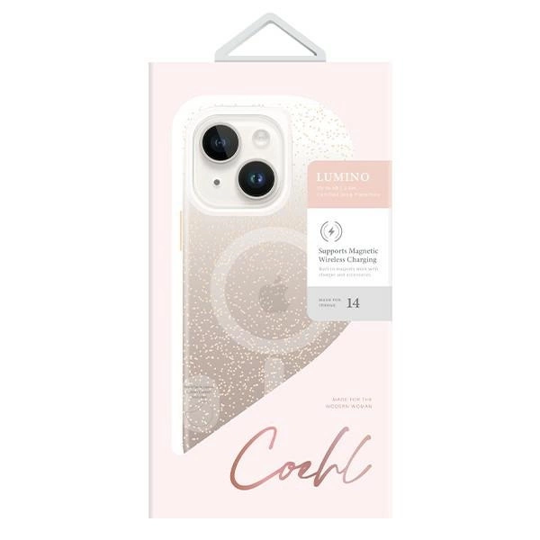 Uniq Coehl Lumino case for iPhone 14 Plus - goldeng