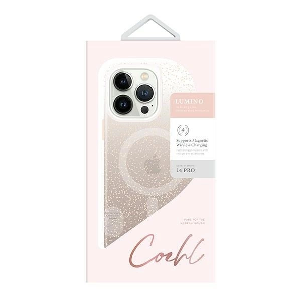Uniq Coehl Lumino case for iPhone 14 Pro - goldeng