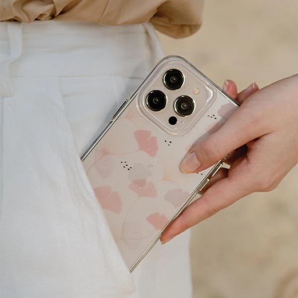 Uniq Coehl Meadow case for iPhone 14 Plus - pinkeng