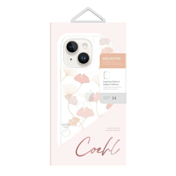 Uniq Coehl Meadow case for iPhone 14 Plus - pinkeng