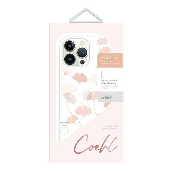 Uniq Coehl Meadow case for iPhone 14 Pro - pinkeng