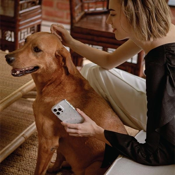 Uniq Coehl Solitaire case for iPhone 14 Plus - transparenteng