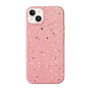 Uniq Coehl Terrazzo case for iPhone 14 Plus - pinkeng
