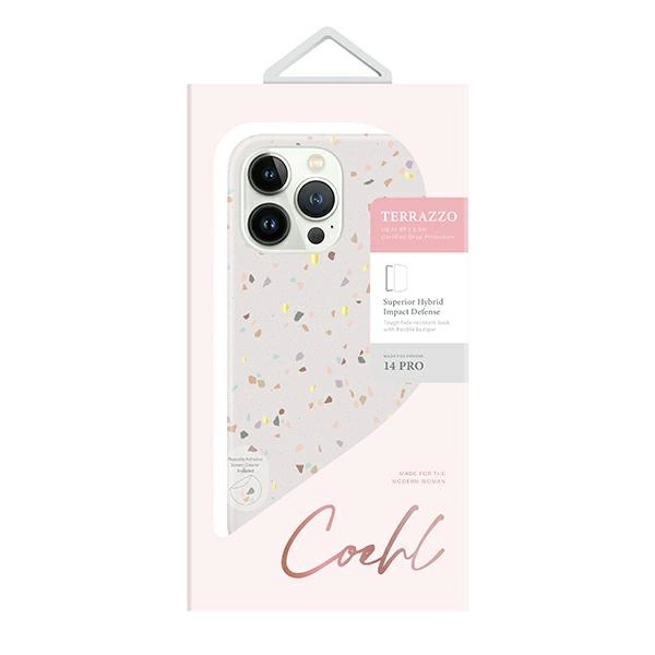 Uniq Coehl Terrazzo case for iPhone 14 Pro - sandeng
