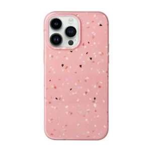 Uniq Coehl Terrazzo case for iPhone 14 Pro - pinkeng