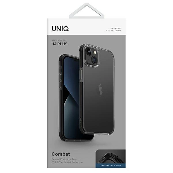 Uniq Combat case for iPhone 14 Plus - blackeng