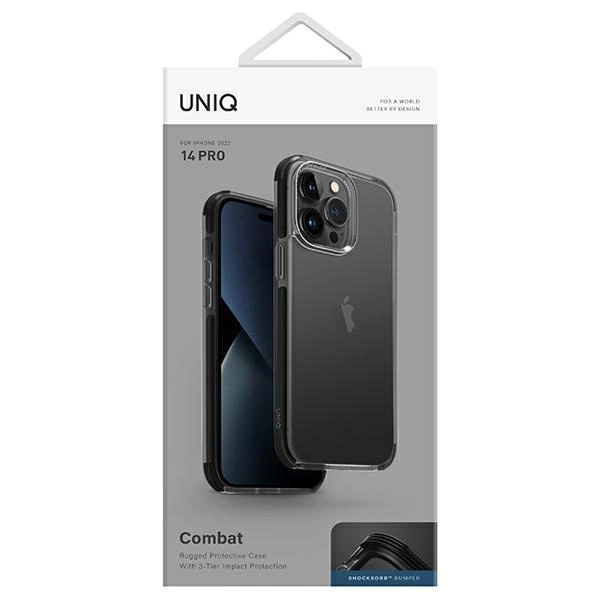 Uniq Combat case for iPhone 14 Pro - blackeng
