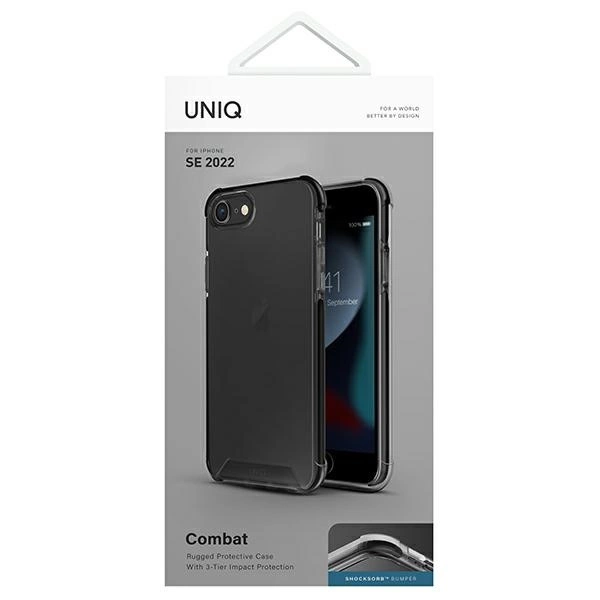 Uniq Combat case for iPhone 7 / 8 / SE 2020 / SE 2022 - blackeng