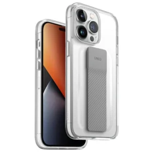 Uniq Heldro Mount case for iPhone 14 Pro Max - transparenteng